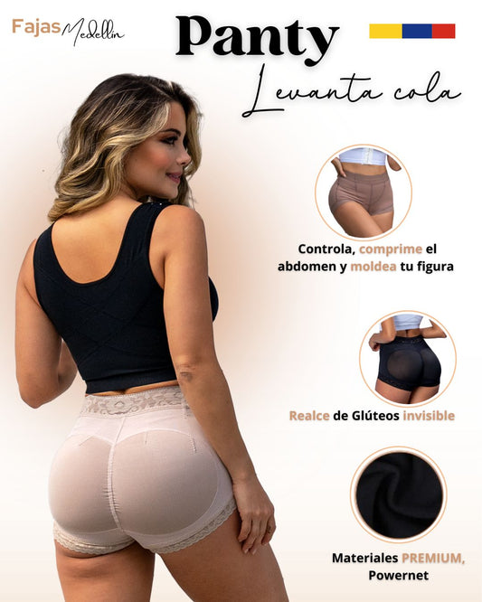 Short Levanta Cola con Varilla