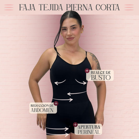 Faja Tejida Pierna Corta